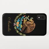 Coques Case-Mate iPhone Drapeau du Mexique (Dos (Horizontal))