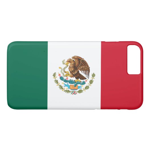 Coques Case-Mate iPhone Drapeau du Mexique (Dos (Horizontal))