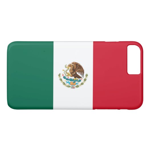 Coques Case-Mate iPhone Drapeau du Mexique (Dos (Horizontal))