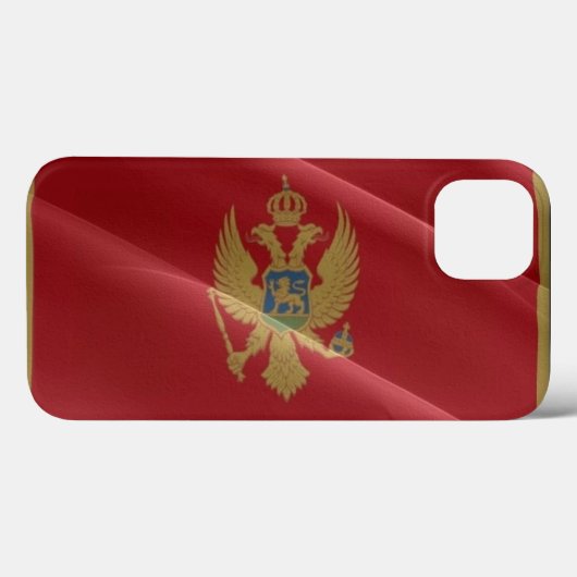 Coques Case-Mate iPhone Drapeau du Monténégro - (Verso (horizontal))