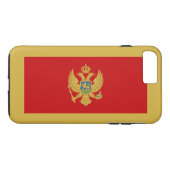 Coques Case-Mate iPhone Drapeau du Monténégro (Dos (Horizontal))