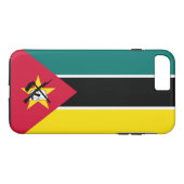 Coques Case-Mate iPhone Drapeau du Mozambique (Dos (Horizontal))