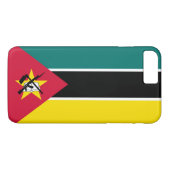 Coques Case-Mate iPhone Drapeau du Mozambique (Dos (Horizontal))