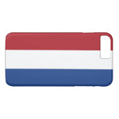Coques Case-Mate iPhone Drapeau du Pays-Bas (Dos (Horizontal))