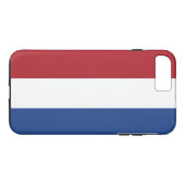 Coques Case-Mate iPhone Drapeau du Pays-Bas (Dos (Horizontal))