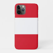 Coques Case-Mate iPhone Drapeau du Pérou (Dos)