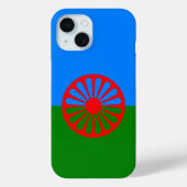 Coques Case-Mate iPhone Drapeau du peuple rom (Verso)