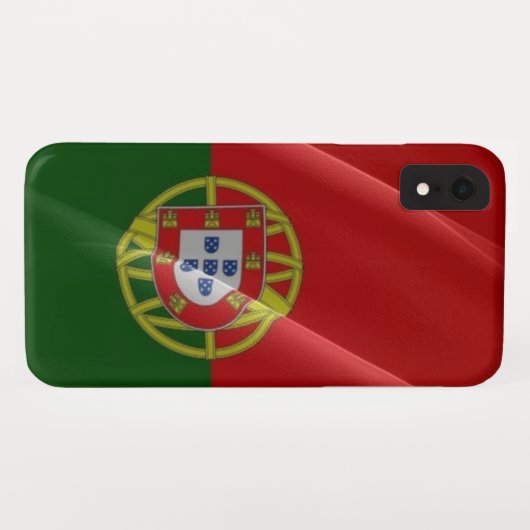 Coques Case-Mate iPhone Drapeau du Portugal - (Dos (Horizontal))