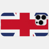 Coques Case-Mate iPhone Drapeau du Royaume-Uni (Verso (horizontal))
