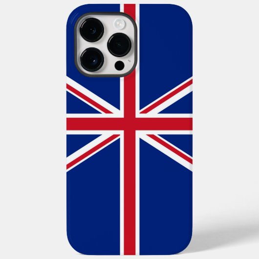 Coques Case-Mate iPhone Drapeau du Royaume-Uni (Verso)