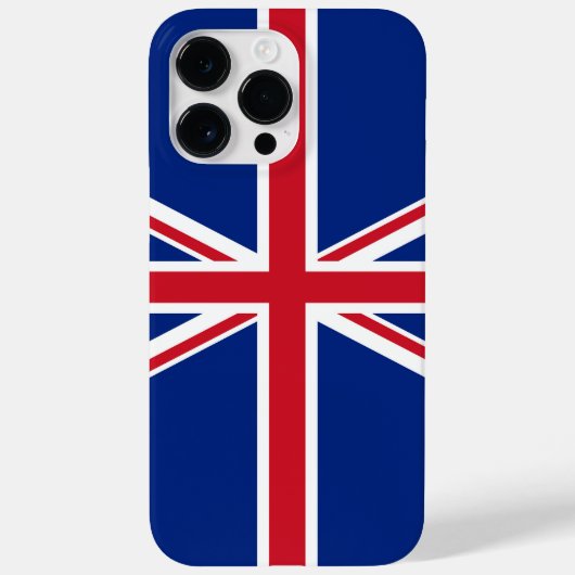 Coques Case-Mate iPhone Drapeau du Royaume-Uni (Verso)