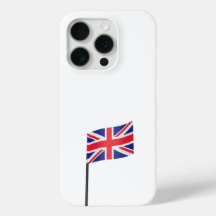 Coque iPhone 15 Pro Drapeau du Royaume-Uni
