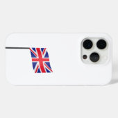 Coques Case-Mate iPhone Drapeau du Royaume-Uni (Verso (horizontal))