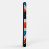 Coques Case-Mate iPhone Drapeau du Royaume-Uni grunge (Dos/Droite)