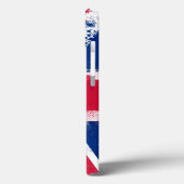Coques Case-Mate iPhone Drapeau du Royaume-Uni ou de l'Union Jack (Verso / Gauche)
