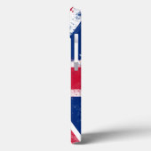 Coques Case-Mate iPhone Drapeau du Royaume-Uni ou de l'Union Jack (Verso / Gauche)