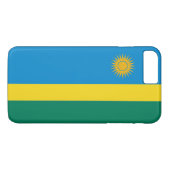 Coques Case-Mate iPhone Drapeau du Rwanda (Dos (Horizontal))