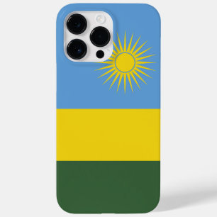 Coque Pour Pour iPhone 14 Pro Max Drapeau du Rwanda