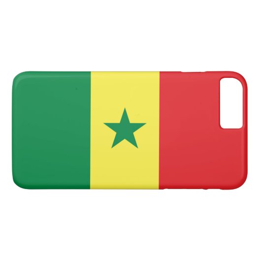 Coques Case-Mate iPhone Drapeau du Sénégal (Dos (Horizontal))
