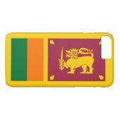 Coques Case-Mate iPhone Drapeau du Sri Lanka (Dos (Horizontal))