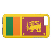 Coques Case-Mate iPhone Drapeau du Sri Lanka (Dos (Horizontal))