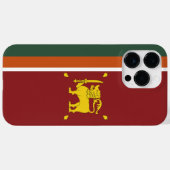 Coques Case-Mate iPhone Drapeau du Sri Lanka (Verso (horizontal))