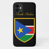 Coques Case-Mate iPhone Drapeau du Sud-Soudan (Dos)