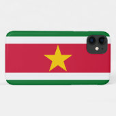 Coques Case-Mate iPhone Drapeau du Suriname (Dos (Horizontal))