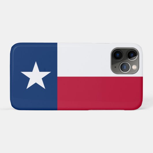 Coques Case-Mate iPhone Drapeau du Texas (Dos (Horizontal))