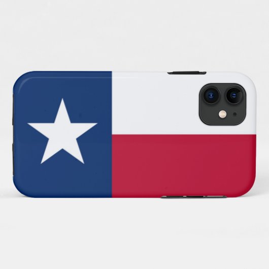 Coques Case-Mate iPhone Drapeau du Texas (Dos (Horizontal))
