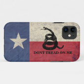 Coques Case-Mate iPhone Drapeau du Texas et de Gadsden (Dos (Horizontal))