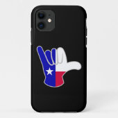 Coques Case-Mate iPhone Drapeau du Texas Shaka (Dos)