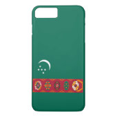 Coques Case-Mate iPhone Drapeau du Turkménistan (Dos)