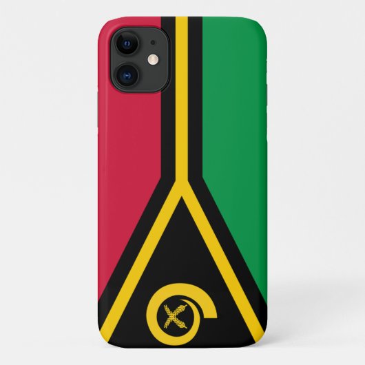 Coques Case-Mate iPhone Drapeau du Vanuatu (Dos)
