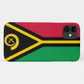 Coques Case-Mate iPhone Drapeau du Vanuatu (Dos (Horizontal))