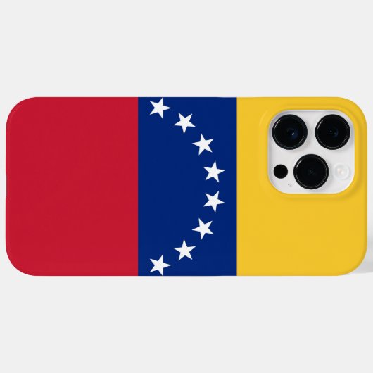 Coques Case-Mate iPhone Drapeau du Venezuela (Verso (horizontal))