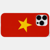 Coques Case-Mate iPhone Drapeau du Vietnam (Verso (horizontal))