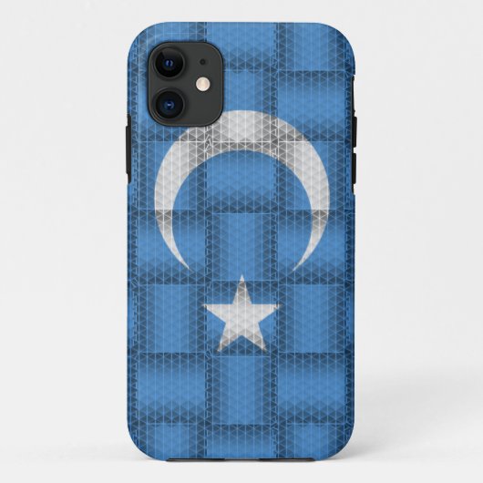 Coques Case-Mate iPhone Drapeau du Xinjiang (Dos)
