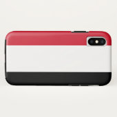 Coques Case-Mate iPhone Drapeau du Yémen (Dos (Horizontal))