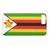 Coques Case-Mate iPhone Drapeau du Zimbabwe (Dos (Horizontal))