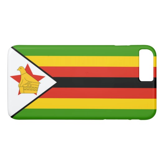 Coques Case-Mate iPhone Drapeau du Zimbabwe (Dos (Horizontal))