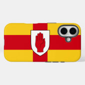 Coques Case-Mate iPhone Drapeau d'Ulster (Verso (horizontal))
