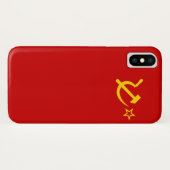 Coques Case-Mate iPhone Drapeau d'Union Soviétique (Dos (Horizontal))