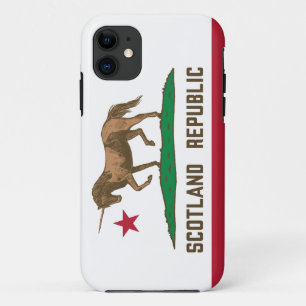 Case-Mate iPhone Case Drapeau écossais Californie Unicorne