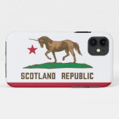 Coques Case-Mate iPhone Drapeau écossais Californie Unicorne (Dos (Horizontal))