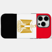 Coques Case-Mate iPhone Drapeau égyptien (Verso (horizontal))