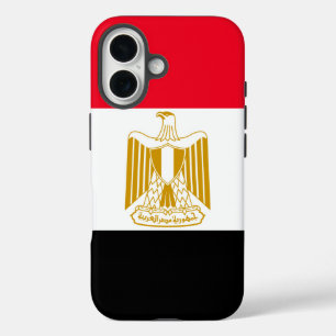 Coques iPhone 16 Drapeau égyptien