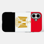 Coques Case-Mate iPhone Drapeau égyptien (Verso (horizontal))