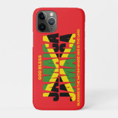 Coques Case-Mate iPhone Drapeau élégant DIEU BLESS JAMAICA JAMAICA (Dos)