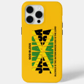 Coques Case-Mate iPhone Drapeau élégant DIEU BLESS JAMAICA JAMAICA (Verso)
